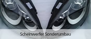 Scheinwerfer Sonderumbau  - Cartek Porsche Werkstatt Hannover